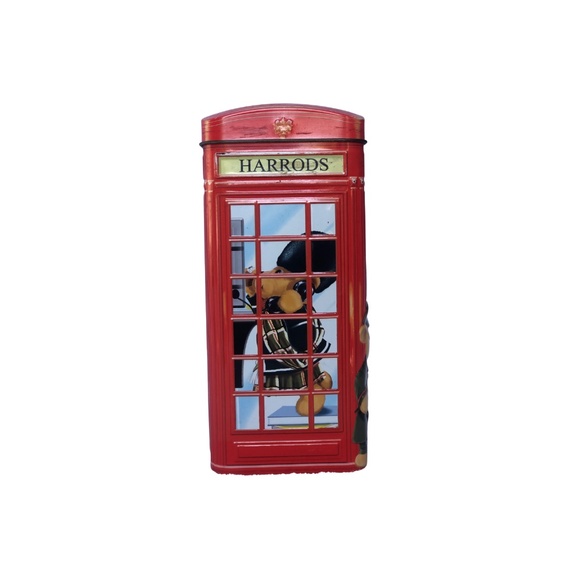 Harrods and Churchill's Telephone Kiosk Money Box Candy England Toy Kids - Picture 5 of 10
